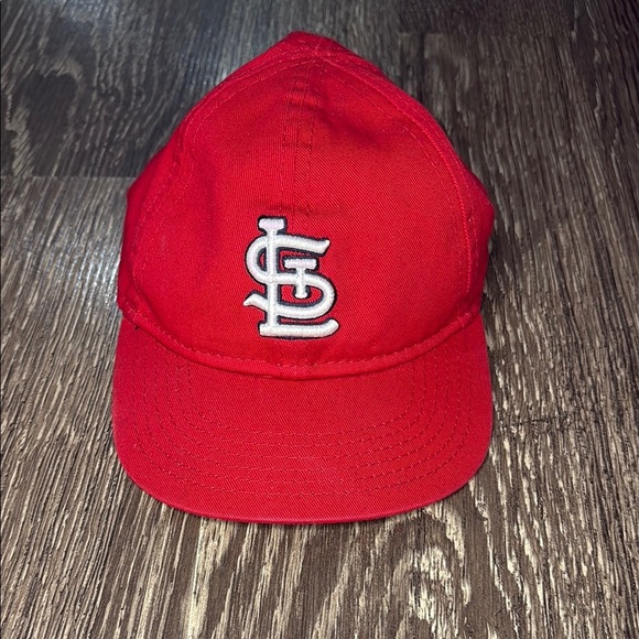 Kids Red Baseball Cap - Picture 1 of 7